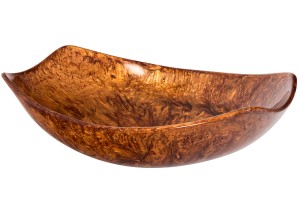 Umywalka 51×36×15cm nablatowa brązowy /złoty z wysokiej jakości żywicy syntetycznej