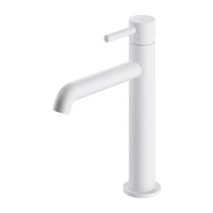Bateria umywalkowa wysoka 30,5 cm biały mat , Y