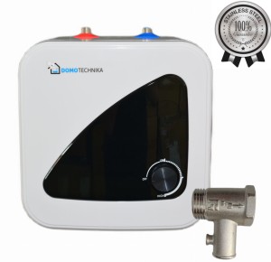 Ciśnieniowy 10L pod umywalkowy podgrzewacz wody 28,5x28,5x26 cm 2000W 230V IPX4 stal nierdzewna,  ORION