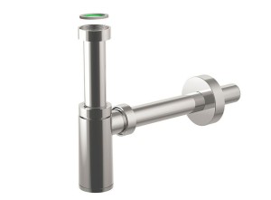 Półsyfon umywalkowy butelkowy  1″1/4 x ø 32×250 mm ,  ABS CHROM LUX KING