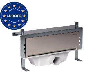 Odpływ ścienny  16 x 36,5 x 12,7 cm ; 60 l/min   CLASSIC z rusztem Klasszik STY-F1KF