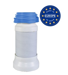 Przyłącze harmonijkowe do WC Ø110 mm długość 245 - 470 mm