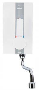 Wijas elektryczny przepływowy ogrzewacz wody Perfect Mix 5,5 kW, z baterią