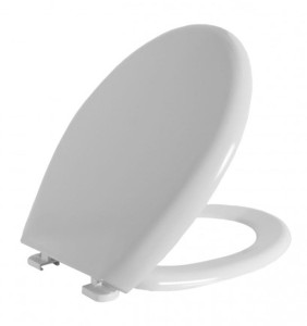 Deska WC  z polipropylenu, Ideal Standard Alpha P008301 SoftClose, biała