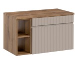 Zestaw meblowy 80x46 cm kaszmirowy mat / Dąb Coast Evoke