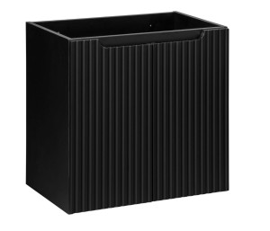 Szafka pod umywalkę 57x60x39cm NOVA BLACK D2 82-60-2D
