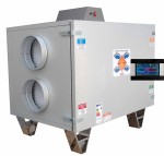 Centralna wentylacja 900m3/h przeciwprądowa z rekuperatorem i sterownikiem ABP-900/250 jon16