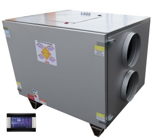 Centralna wentylacja 1200m3/h rekuperator + sterownik ABP-1200/315 jon16