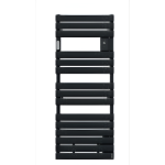 Grzejnik łazienkowy/ suszarka 102,7x55,6x10 cm /  500W  ~230 V/50 Hz , Czarny Adelis