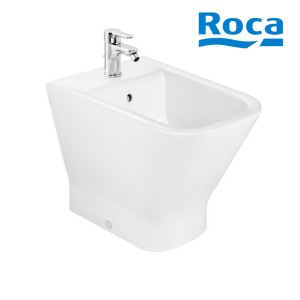 Biedet stojący 35x40x54 cm montaż do posadzki ROCA GAP SQUARE zestaw montażowy w komplecie , biały