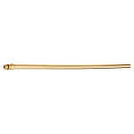 Rurka z gwintem 30 cm /Łącznik  10mm-M10x1, złoto