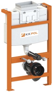STELAŻ WC DO ZABUDOWY NISKIEJ 835 – 1005 mm / 51 cm KK-POL PROFESSIONAL