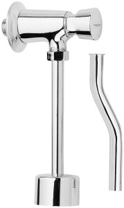 Samozamykający naścienny zawór pisuarowy, chrom TEMPOR 