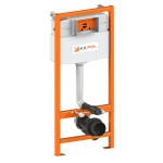  Stelaż  1120–1290 mm podtynkowy do WC KK-POL PREMIUM /  Możliwość montażu narożnego