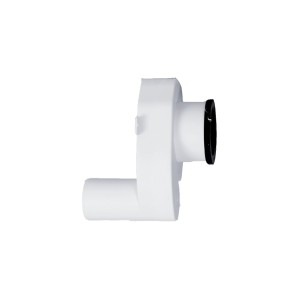 Syfon do pisuaru kryty odpływ poziomy Ø50 mm STY-535-2