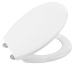 Deska WC wolnoopadająca 37,6x45,6 cm CREAVIT duroplast ADINA, biały 