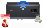 Poziomy bojler slim ,,uczący się" 67L/ 996x293x532 mm sterowany aplikacją Wi-Fi  Thermex 80H Shadow  