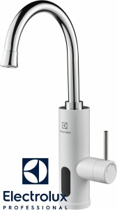 Podgrzewacz wody przepływowy 38cm  3500W Electrolux Taptronic White