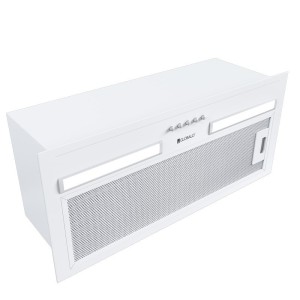 Okap kuchenny do zabudowy 60 cm biały LED 320 m³/h, GLOBALO HADARIO 60.2 WHITE