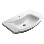 Umywalka  ceramiczna 65x46 cm wisząca lub meblowa, ZERO