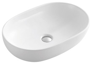 Umywalka CALEO  59x41x15cm, biała