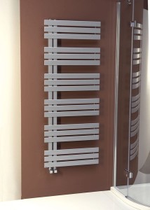Grzejnik łazienkowy 600x1500mm, 771 W, srebrny