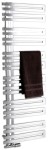 Grzejnik łazienkowy 500x1238mm, 378 W stal nierdzewna szczotkowana