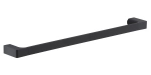 Czarny mat Wieszak na ręcznik 35 cm Gedy Pirenei   