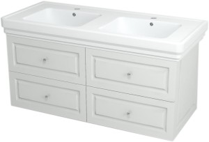 Szafka umywalkowa SoftClose 116x52x48,5cm, biała 