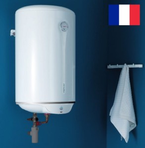 Elektryczny ogrzewacz wody 30L, średniej pojemności z grzałką,  1300W
