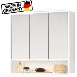 Szafka łazienkowa z lustrem LYMO 58x49x14,7 biała