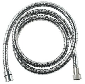 wąż prysznicowy spiralny, 150cm, chrom POWERFLEX