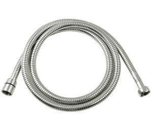 Wąż prysznicowy ozciągliwy 150-180cm, chrom LUX