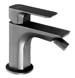 Bateria bidetowa bez odpływu, czarny matowy SPY