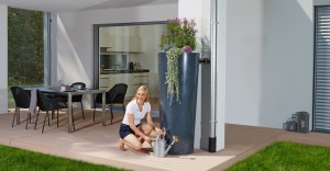 Zbiornik na deszczówkę 350 litrów STONE 2in1 lava