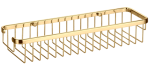  Koszyk prysznicowy   11x 36 cm ścienny ZŁOTY
