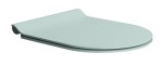 Deska WC SLIM Soft Close, duroplast, ghiaccio mat/chrom