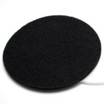 Pad czyszczący do maszyn  300X10 mm czarny