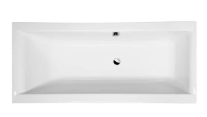 Wanna prostokątna 180x90x48cm / 330L , biała CLEO akrylowa