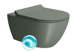 Miska WC wisząca 55x36 cm, ceramika agave dual-mat PURA SWIRLFLUSH bez kołnierza