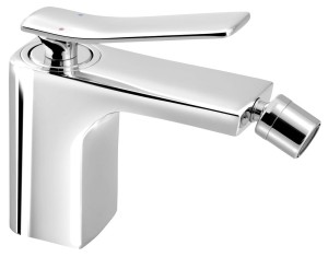 Bateria bidetowa 14cm bez odpływu, chrom JUMPER 
