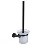 Szczotka do WC wisząca 36,6cm czarny mat,Modern  