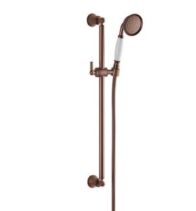 Zestaw prysznicowy suwany 64cm 1-funkcyjny miedź antyczna,Armance