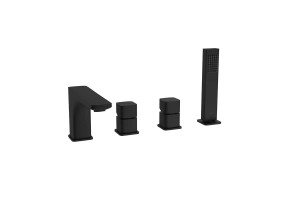 BATERIA NAWANNOWA 4-OTWOROWA CZARNY MAT,KERIA 