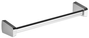 Wieszak na ręczniki prosty 30 cm ZEN chrom mosiądz