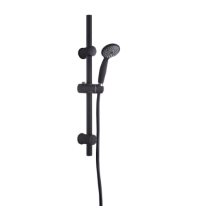 ZESTAW NATRYSKOWY 70cm 3-FUNKCYJNY czarny mat,DARK 