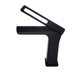 BATERIA UMYWALKOWA 16cm  CZARNY MAT,TREVI BLACK 