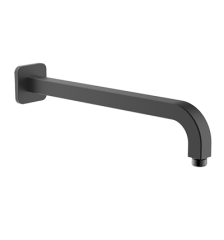 Ramię ścienne 35 cm mosiężne czarny mat