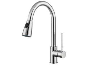 BATERIA KUCHENNA ZLEWOZMYWAKOWA  41 cm WYCIĄGANA WYLEWKA,chrom 