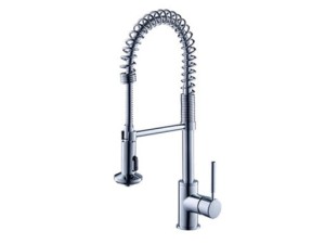 BATERIA KUCHENNA ZLEWOZMYWAKOWA 52cm WYCIĄGANA WYLEWKA,CHROM 